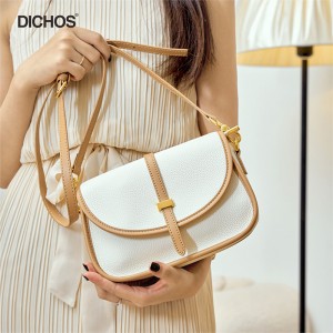 New Fashion Design for Mini Tote - Leather diagonal one shoulder small square bag – Ginzeal