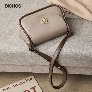 Women’s genuine leather diagonal bag