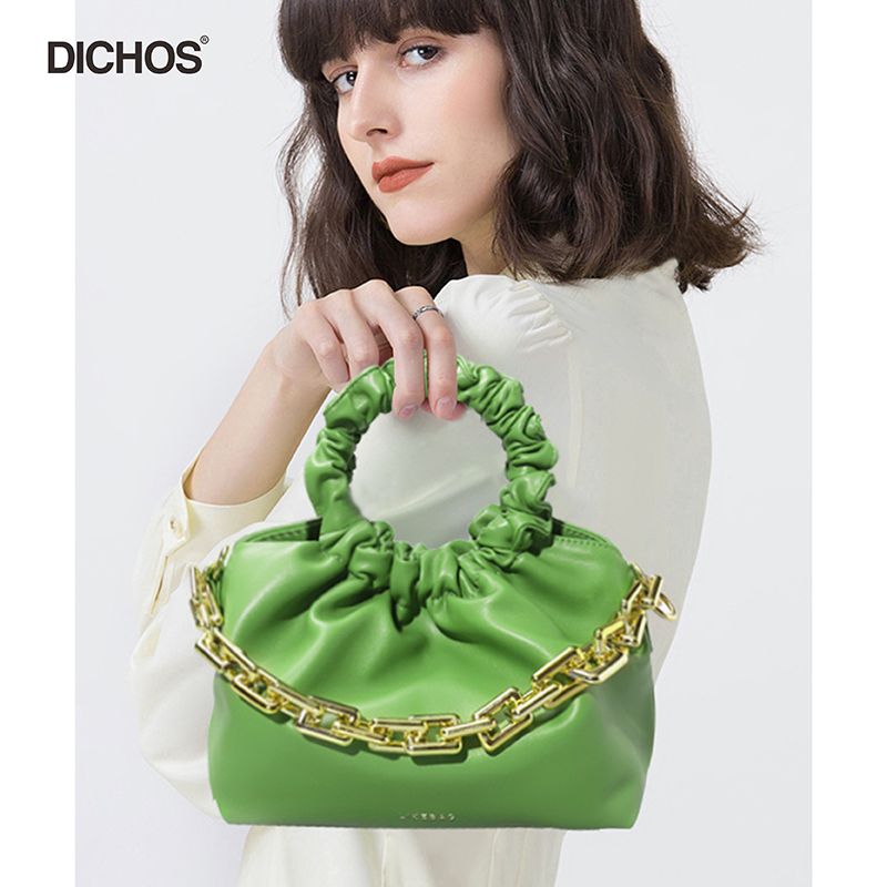 Fashion Women Shoulder Hand Bags Rhomboid Pattern Leather Ladies