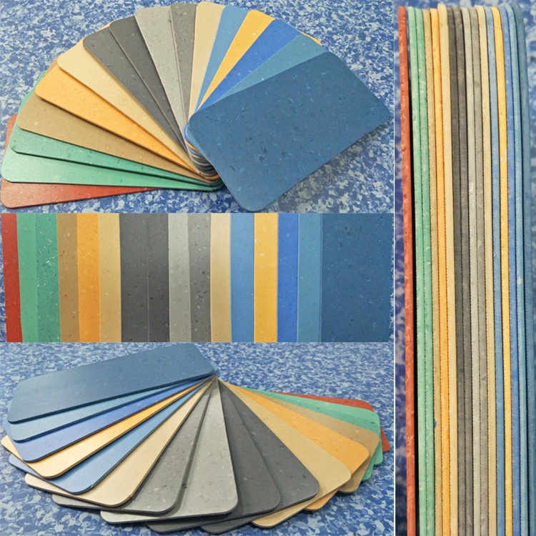 Factory best selling Premium Sheet Vinyl Flooring - 2mm thickness antislip homogeneous vinyl flooring for school – Linsu