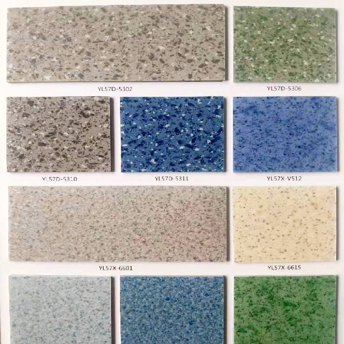 China New Product Heterogeneous Vinyl Flooring - heterogeneous commercial pvc floor – Linsu