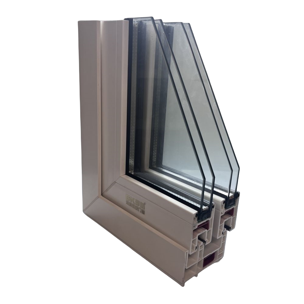 92 perfiles de ventanas corredizas de PVC