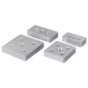 Famaranana Plate mampifandray 3060/4080/6060/8080 Forma Caster Connection Plate Foot Cup Foot Support Plate Ambany