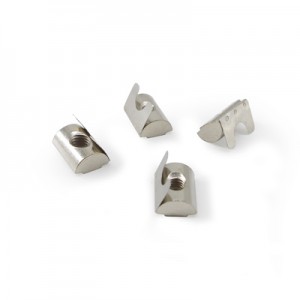 Shrapnel Nut Karfe Karfe Material Aluminum Haɗin Profile
