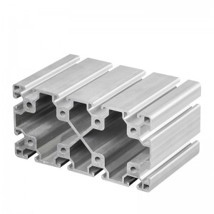 Extrusión de marco de aluminio con ranura en T de 80 mm * 160 mm ——GKX-8-80160