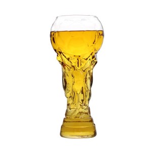 Beer Glass Cups 460ml Qatar World Cup Trophy Shaped Wholesale