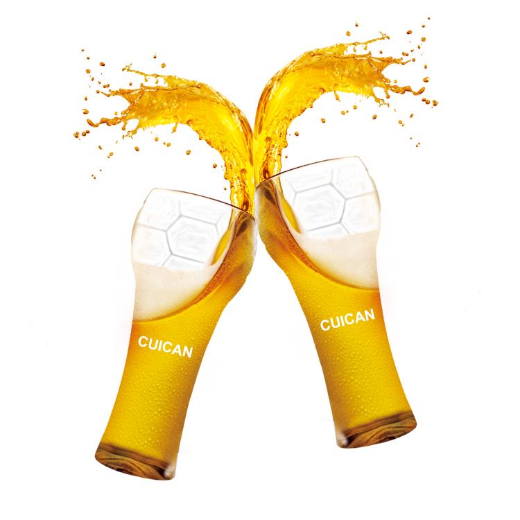 2022 World cup Football glass beer cup 450ml wholesale (1)