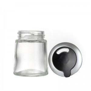 glass spice jar with cap  manufacturer