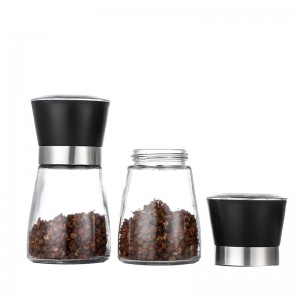 Chinese wholesale Glass Candle Jars With Wooden Lids Wholesale - 180ml spice grinder bottles wholesale Cui Can Glass