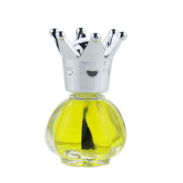 Transparent Glass Nail Polish Bottle With Cap And Brush Featured Image