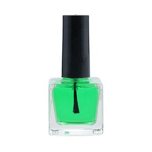 Transparent Glass Nail Polish Bottle With Cap And Brush