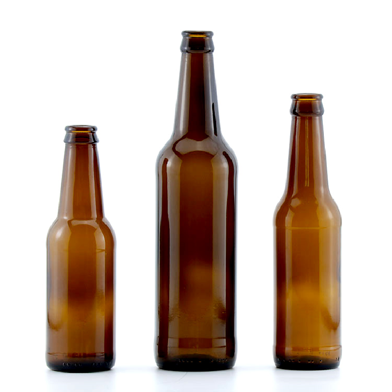Factory wholesale Bottles Of Wine In A Case - 250 ml 330 ml 500 ml Amber Glass Beer Bottle  – ZiXiaoJing
