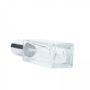 Transparent 30 ml 50 ml 100 ml Square Glass Perfume Bottle