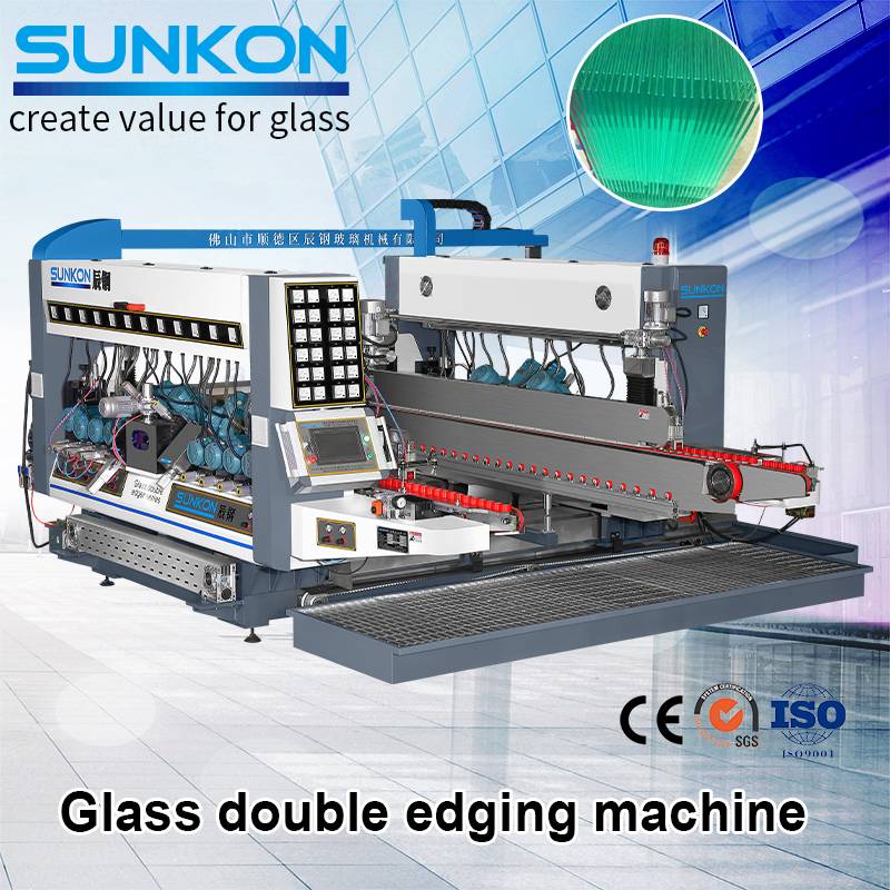 Discount Price Glass Four Sides Edging Machine - CGSZ2042 Glass double edging machine – SUNKON