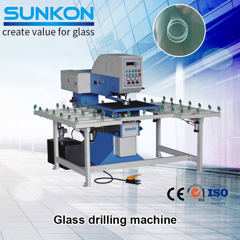 Super Lowest Price Cnc Beam Drilling Machine - CGZK480 Glass Drilling Machine – SUNKON