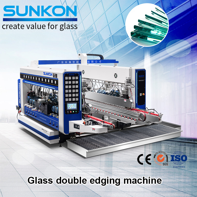 factory customized Glass Double Edger Machines - CGSZ2025 Glass Double Edging Machine – SUNKON