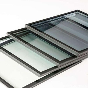 Double silver low e glass with good energy saving