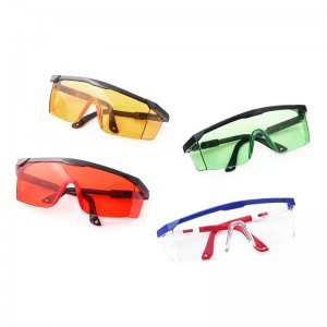 Poly Carbonate Frame And Lens Eyewear Anti scratch Fog Proof Safety Glasses For Public