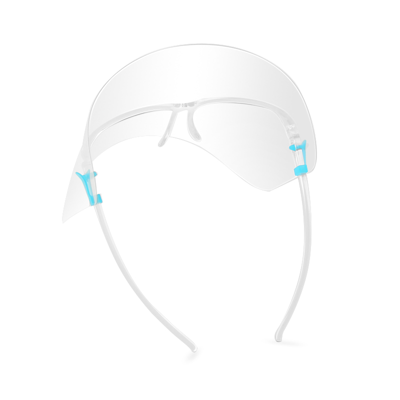 China Wholesale Protective Face Shield Manufacturers –  Transparent Full Face Shield Kids Adult Splash Proof Anti Fogging Plastic Face Shield Glasses  – Baolai