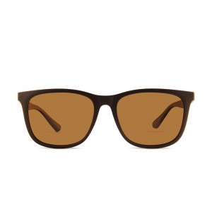 Custom Logo Tr90 Polarized Sunglasses Classic Driving Square Shades Sunglasses For Men Women