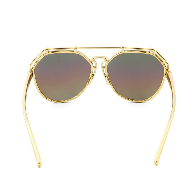 China Wholesale Round Sunglasses Male Factory –  2020 round Mirrored Lens polarized sunglasses wholesale custom logo UV400 – Baolai