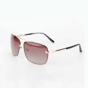 China Wholesale Black Aviator Sunglasses Mens Factory –  Aviator Sunglasses for Men 100% UV Protection Goggle Alloy Frame  – Baolai