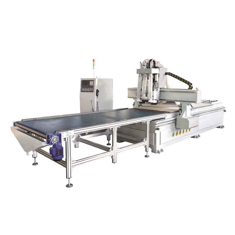 Manufacturer for Cnc Router Machine - Automatic Woodworking CNC Router Two Spindles Plus Drill Package – Gladline