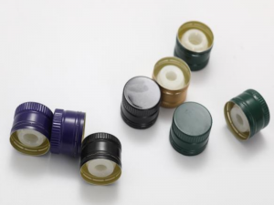 Hot selling tamper evident olive oil screw cap with different PE insert