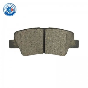 D1313 Disc brake pads semi-logam Bantalan rem keramik kualitas dhuwur