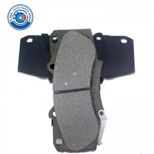 D1567 Automotive spare parts brake system Hapana Noise Front Axle Auto brake pad