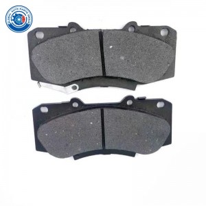 D1567 Automotive spare parts brake system No Noise Front Axle Auto brake pad