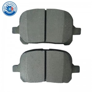 D707 China Factory Wholesale Noiseless Brake Parts D707 Disc Brake Pads
