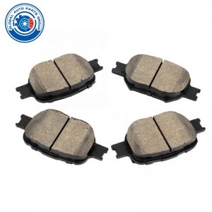 D817 factory directly sell ceramics top high qualitybrake pad