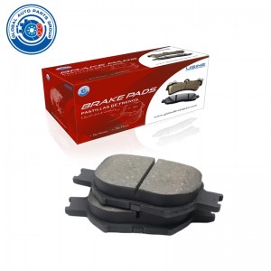 D817 factory directly sell ceramics top high qualitybrake pad
