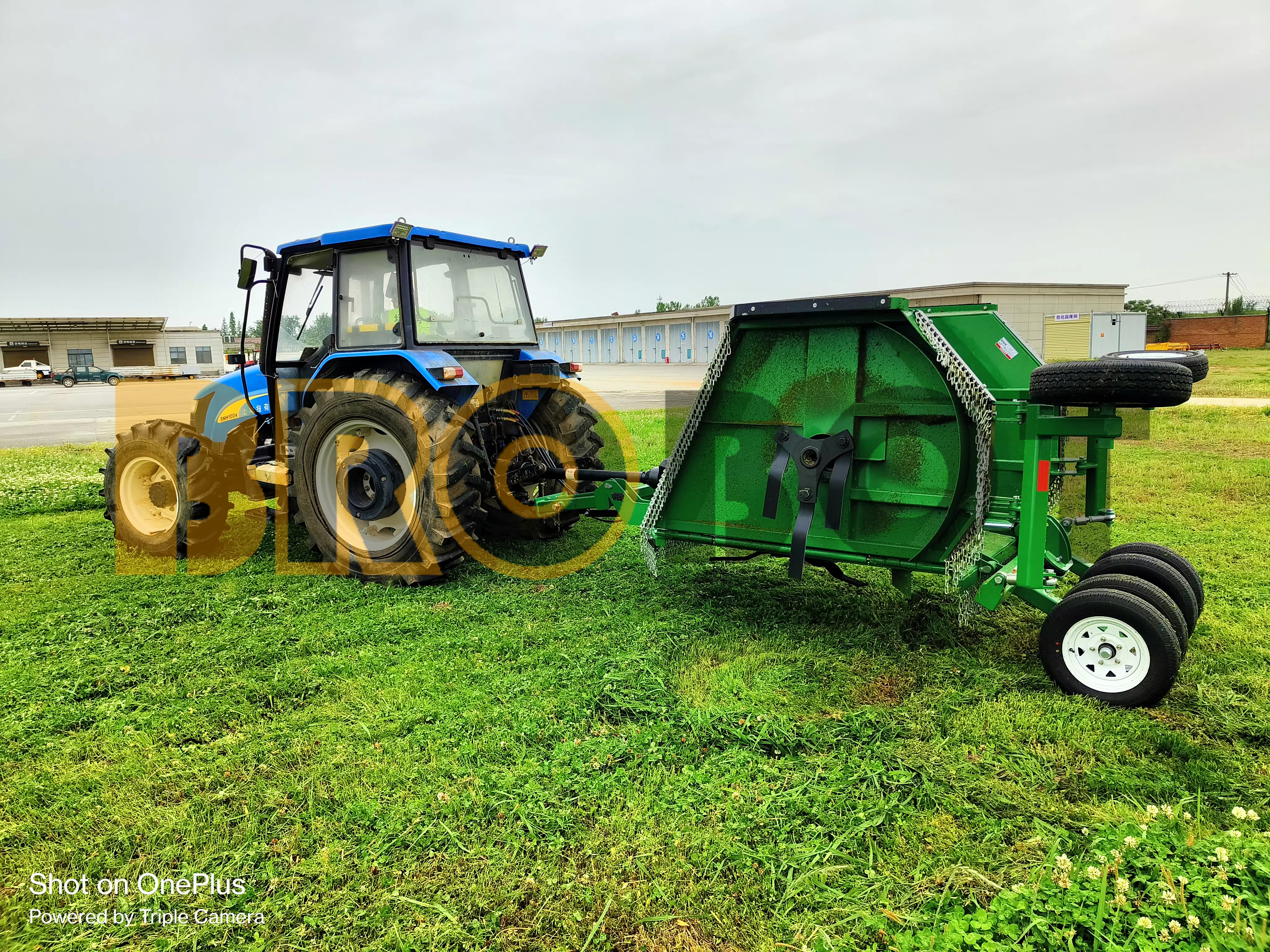 Why is the BROBOT rotary cutter mower favored by many customers?