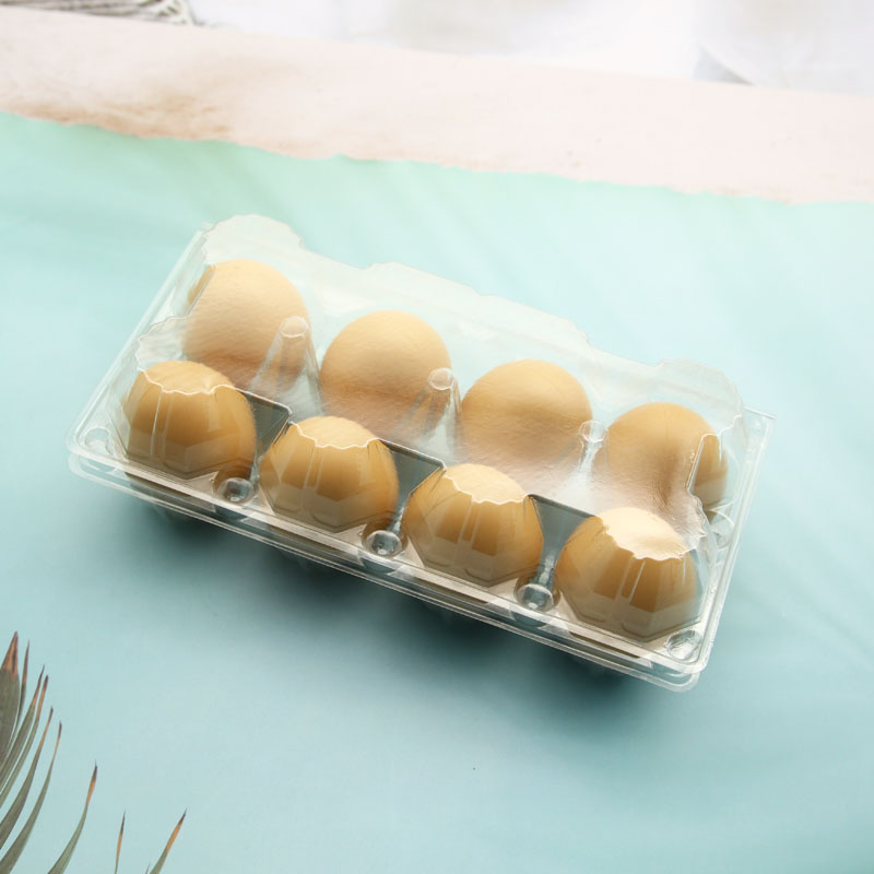 8holes Egg Plastic Packaging Tray