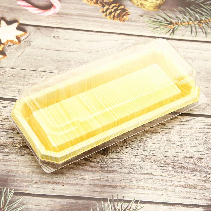 Factory wholesale Meat Packaging Punnet - Plastic Japanese Sushi Food Container Boat Bento Box/Tray – Globalink