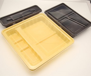 Plastic Takeaway Food Container Microwave PP Disposable Lunch Box