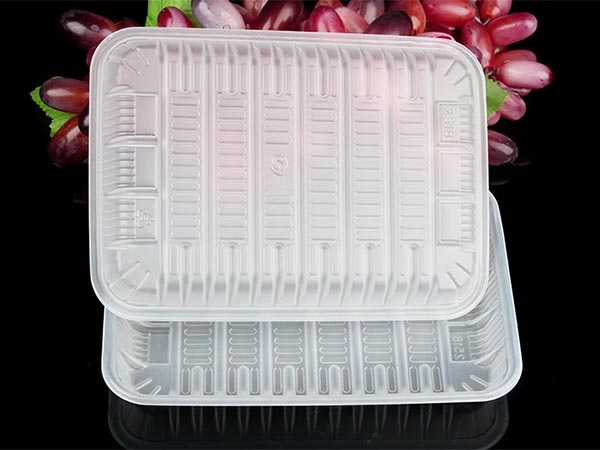 Supermarket plastic disposable blister PP/PET fresh food tray