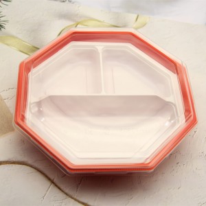 Hot sale Plastic Food Container Microwave PP Disposable Lunch Box