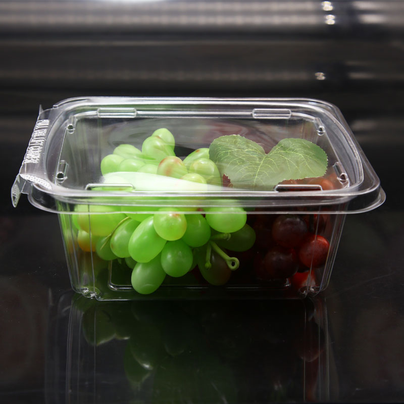 Plastic fruit clamshell Ripping Strip Lettuce Leakproof Packaging Box
