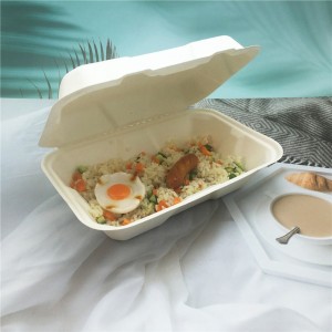Biodegradable Disposable Food Container Clamshell