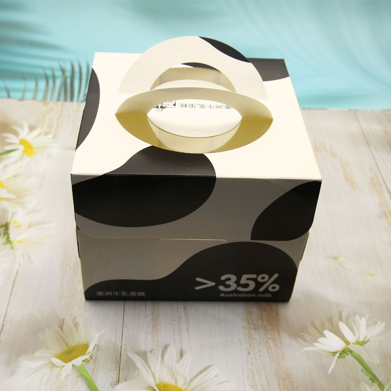 Ordinary Discount Plastic Deli Containers - High quality and food safe paper pastry boxes White Cake Box – Globalink