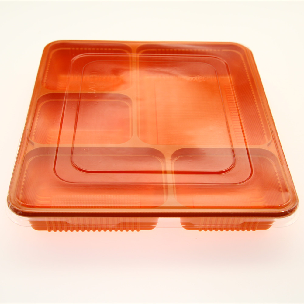 Newly Arrival Sushi Box Container - Plastic Takeaway PP Food Container with clear lid  – Globalink