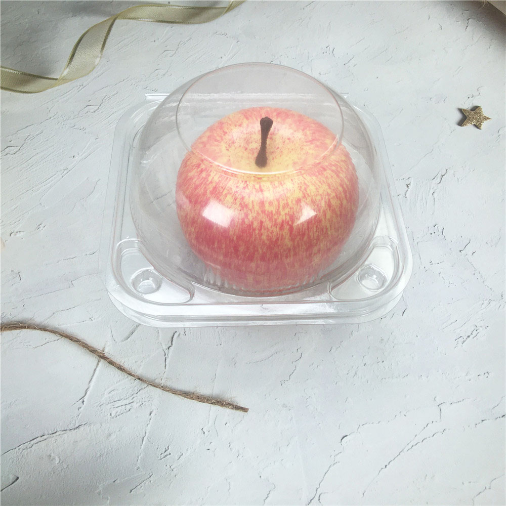 Plastic PET Blister Fruit Container for apple