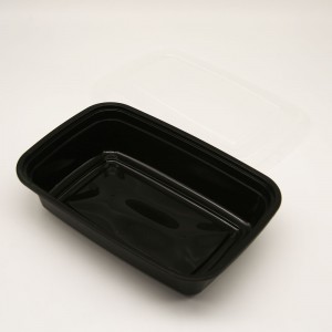 Fast food PP plastic container with lid