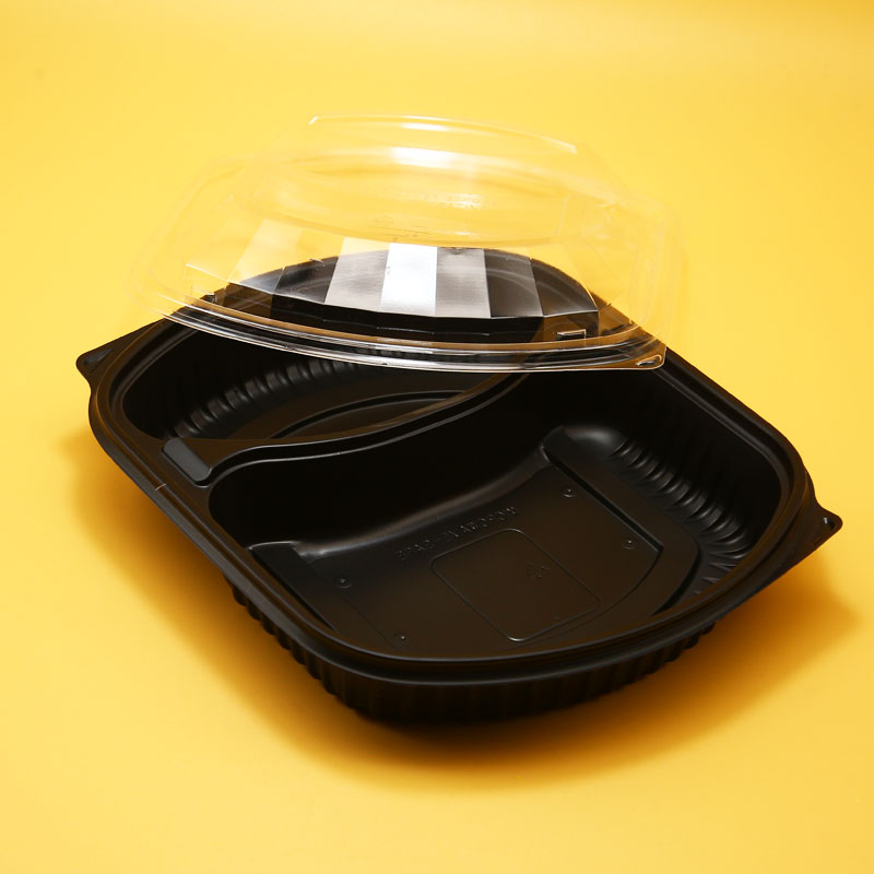 PP Microwave plastic take out PP  food Container with lid Featured Image
