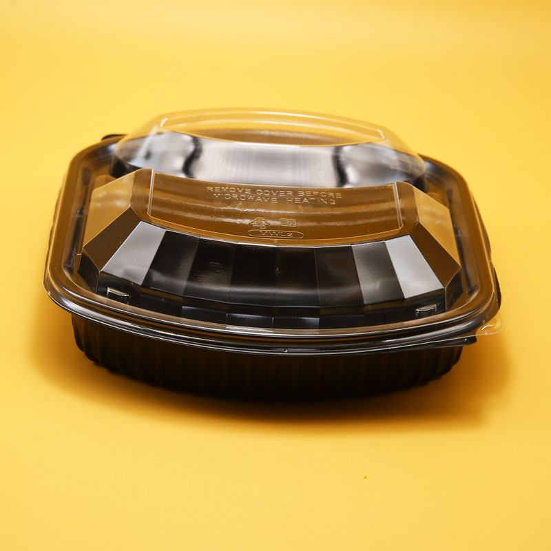 PP Microwave plastic take out PP  food Container with lid