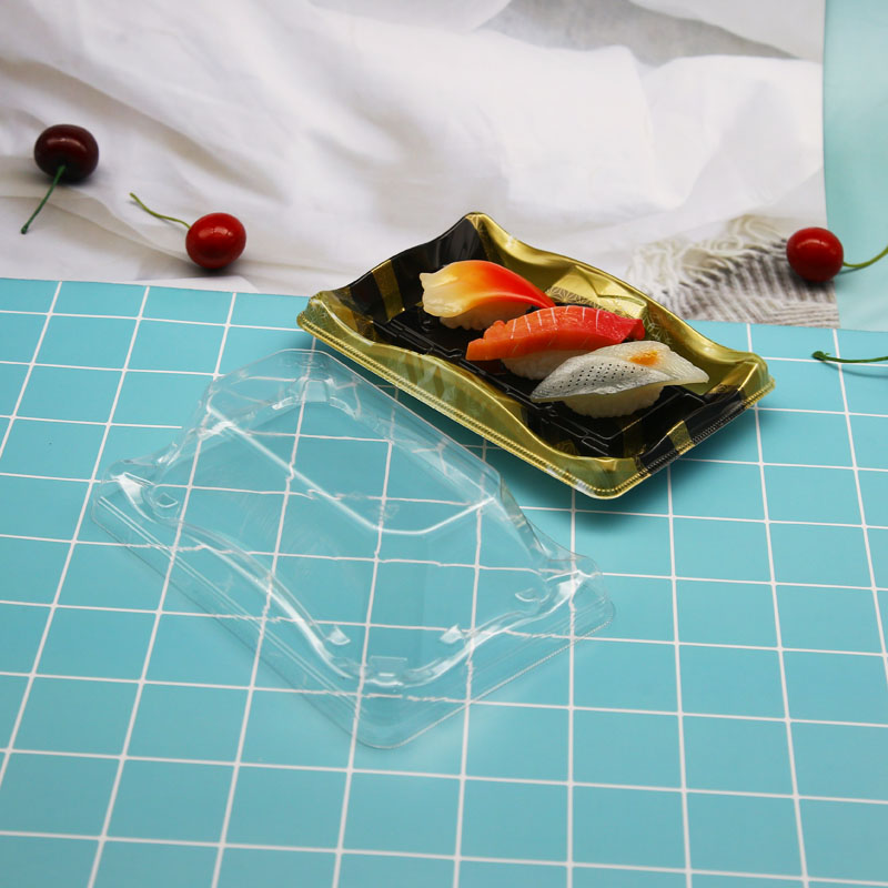 Cheap price Absorbent Serving Foam Tray - Plastic Packaging Food Box Sushi Packing Tray – Globalink
