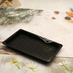 Wholesale Disposable plastic take away sushi serving tray